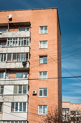 Image showing Photo of some old houses