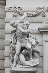 Image showing Hercules fighting the Hydra