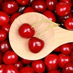 Image showing Fresh Cherries