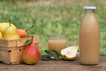 Image showing Pear juice