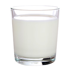 Image showing Milk in a glass