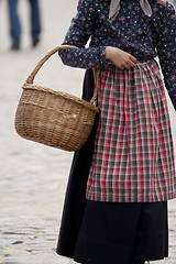 Image showing Old Fashion Shopper