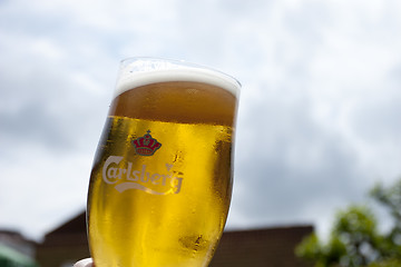 Image showing Beer Against the Sky