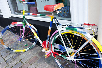Image showing Colourfull Bike