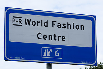 Image showing World Fashion Centre