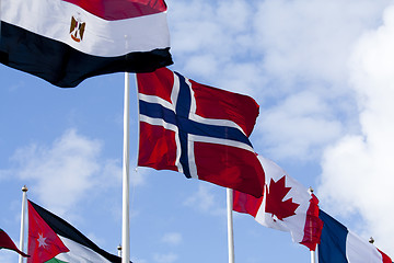 Image showing Flags