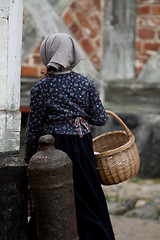 Image showing Basket Woman