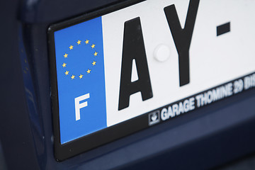 Image showing French Plates