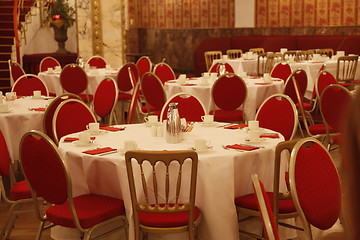 Image showing Austrian restaurant with a traditional interior