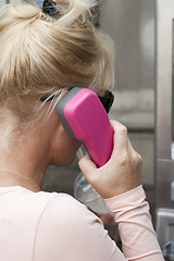Image showing Pink Phoneboot
