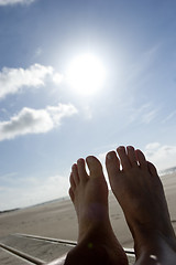 Image showing Sunny Toes