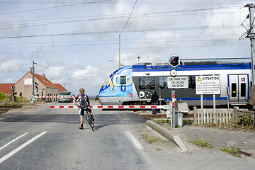 Image showing Train Crossing