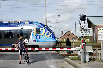 Image showing Train Crossing