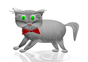 Image showing gray cat