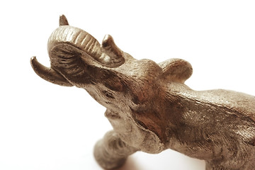 Image showing Metal elephant 1