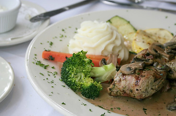 Image showing Pork meal