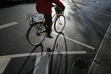 Image showing Urban cyclist