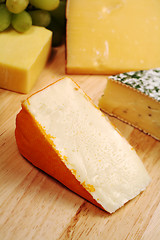 Image showing Port Salut cheeseboard