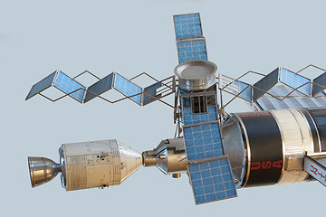 Image showing Model of orbital space station Skylab