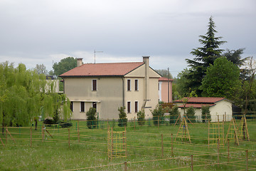 Image showing house of the Italian farmer