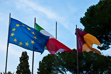 Image showing Flags