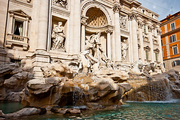 Image showing Fontana di Trevi 