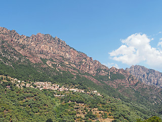 Image showing Ota, south Corsica, France