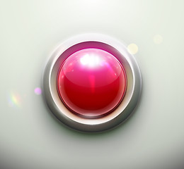 Image showing  red button