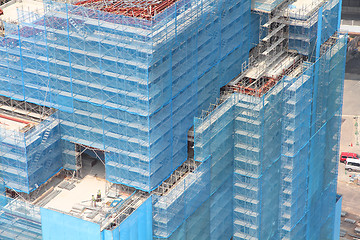 Image showing Office building construction