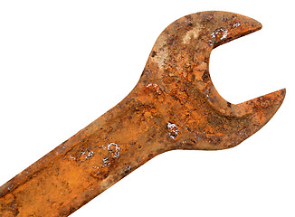 Image showing rusty wrench