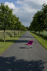 Image showing Red Chair