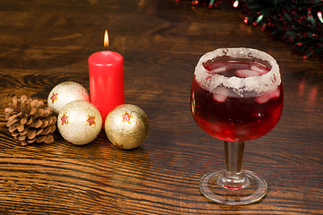 Image showing Christmas punch