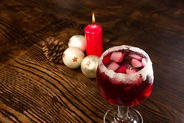 Image showing Christmas punch