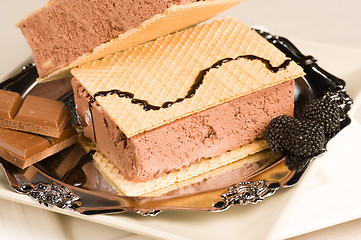 Image showing Ice cream sandwich