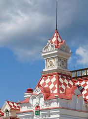 Image showing Roof of Railroad station