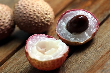 Image showing fresh lychees