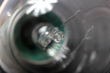 Image showing plain light bulb close up