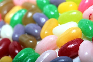 Image showing colorful jelly beans