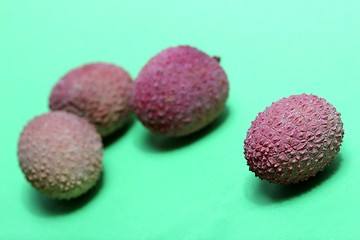 Image showing fresh lychees