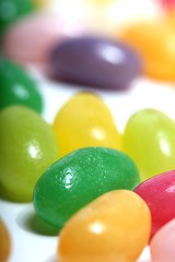 Image showing colorful jelly beans