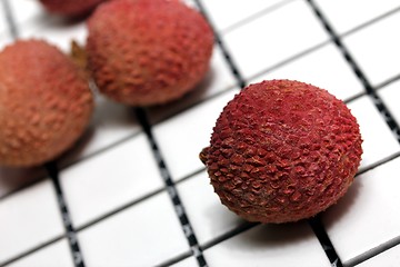 Image showing fresh lychees