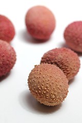 Image showing fresh lychees