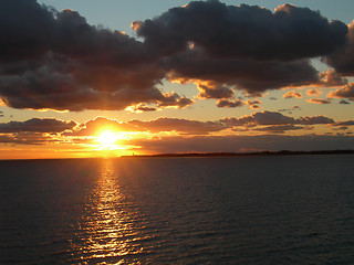 Image showing Sunset