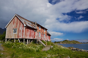 Image showing Old fishing house