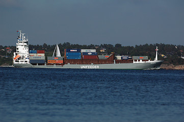 Image showing Container ship