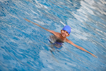 Image showing swimming