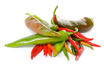 Image showing Heap of Chili Peppers