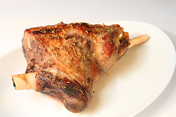 Image showing Leg of lamb 1