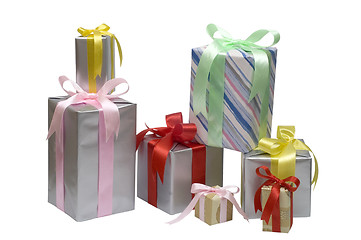 Image showing Christmas gifts