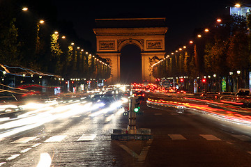 Image showing Traffic in Paris